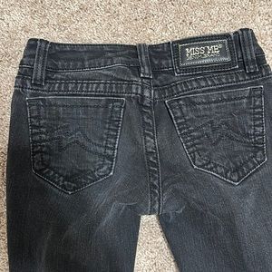 Black Miss Me Skinny Jeans